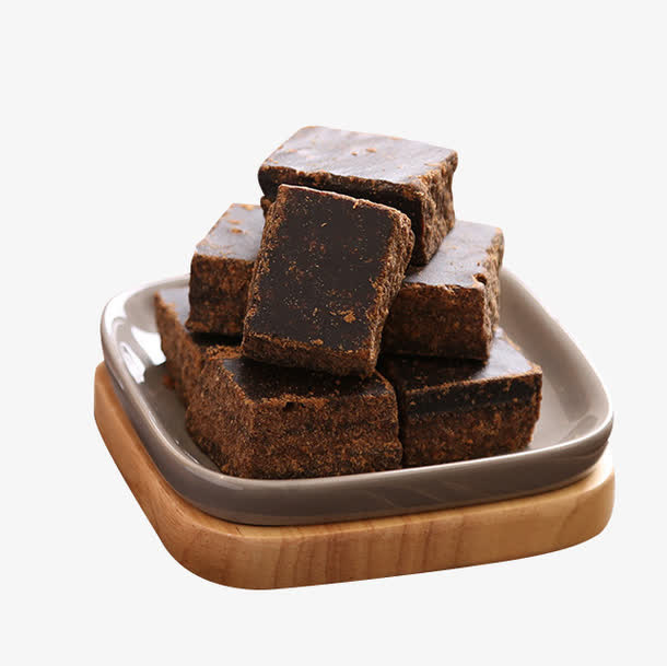 手工黑糖块免抠