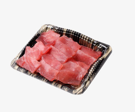 金枪鱼生鱼片免抠