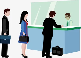 金融机构派对办理业务免抠