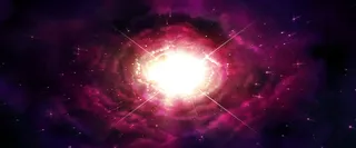 炫彩漩涡光斑banner创意背景高清