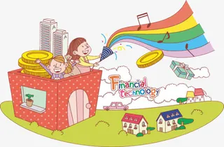 卡通手绘儿童乐园免抠