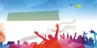 彩色质感青春运动背景素材高清