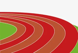 运动场 操场 跑道免抠