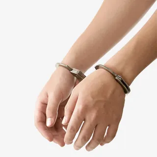 戴手铐的手免抠