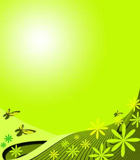 线条花纹与卡通蝴蝶免抠背景底纹元素