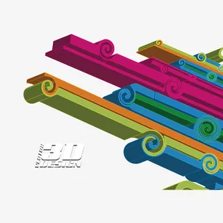 矢量图形装饰3d模型免抠