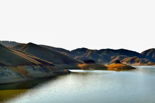 广西全州天湖风景免抠