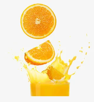 切好的橙子放进橙汁里面免抠