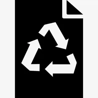 再生纸图标免抠