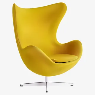 黄色卡通沙发免抠