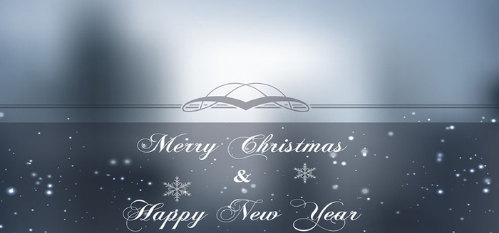 卡通灰色圣诞节背景高清