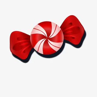 圣诞糖果矢量图免抠