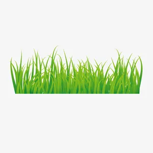 春季绿色绿草地清新元素崩免抠
