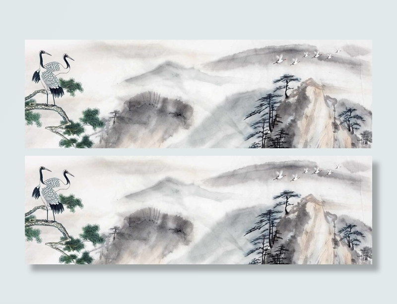 中国风画册素材背景高清