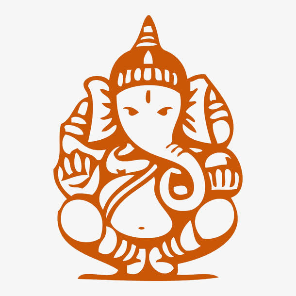 象神矢量插图免抠