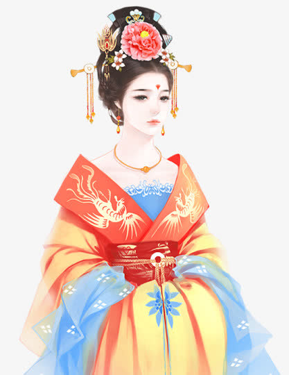古风公主立绘人物免抠