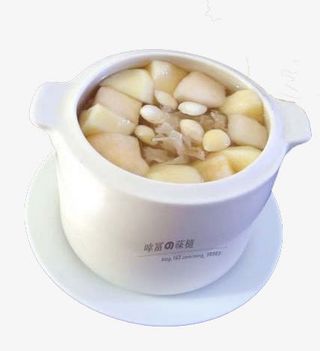 雪梨人参汤免抠