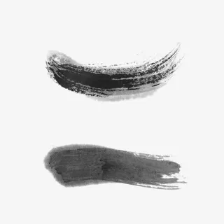 墨迹装饰元素免抠