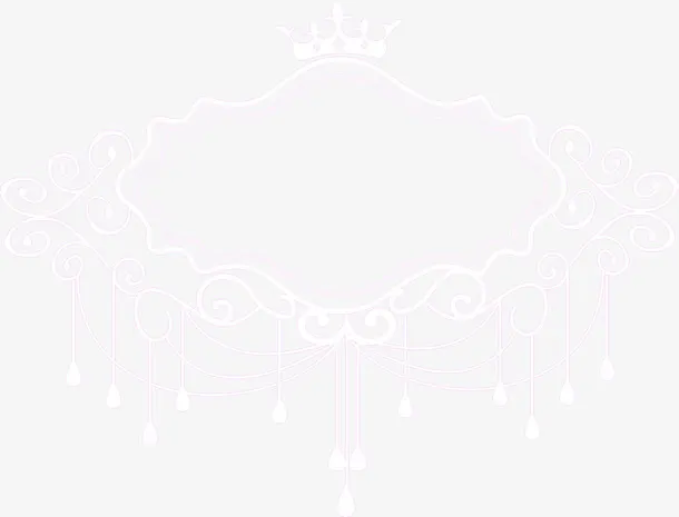 信纸底纹浪漫婚庆设计免抠