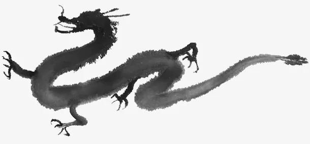 中国风神龙免抠