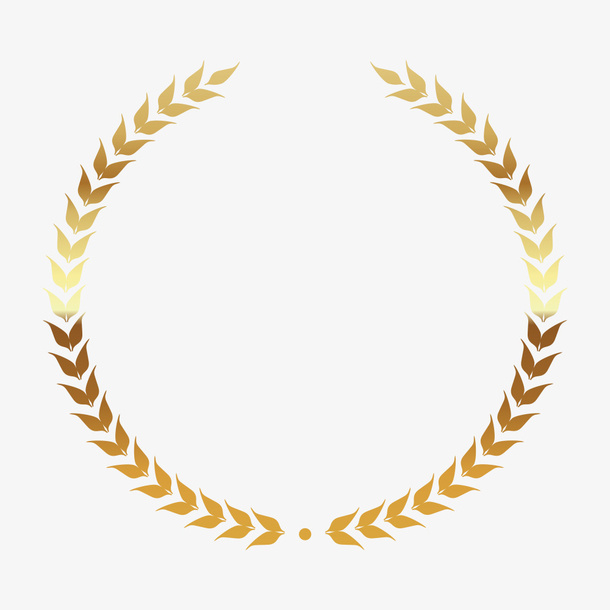 金色的树叶免抠