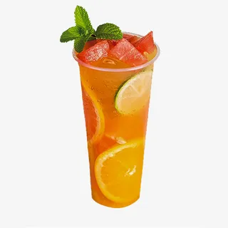 水果茶柠檬果汁免抠