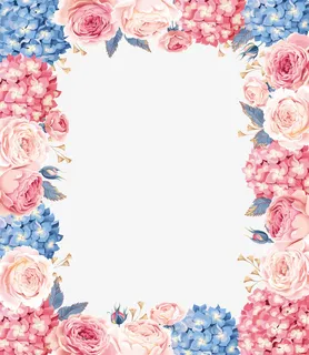 花边背景PNG下载