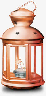 粉红灯笼装饰图片免抠