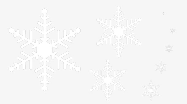 雪花笔刷素材免抠