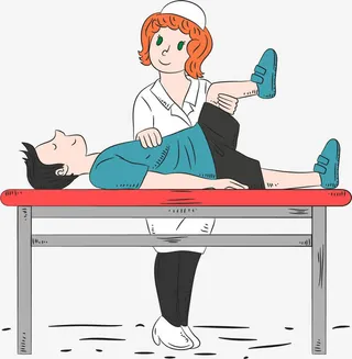 卡通理疗师免抠