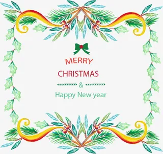 节日装饰边框免抠