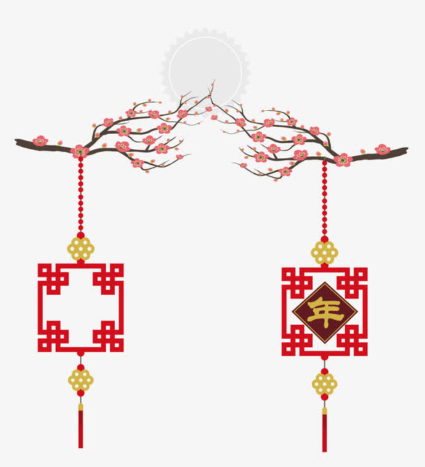 矢量梅花免抠