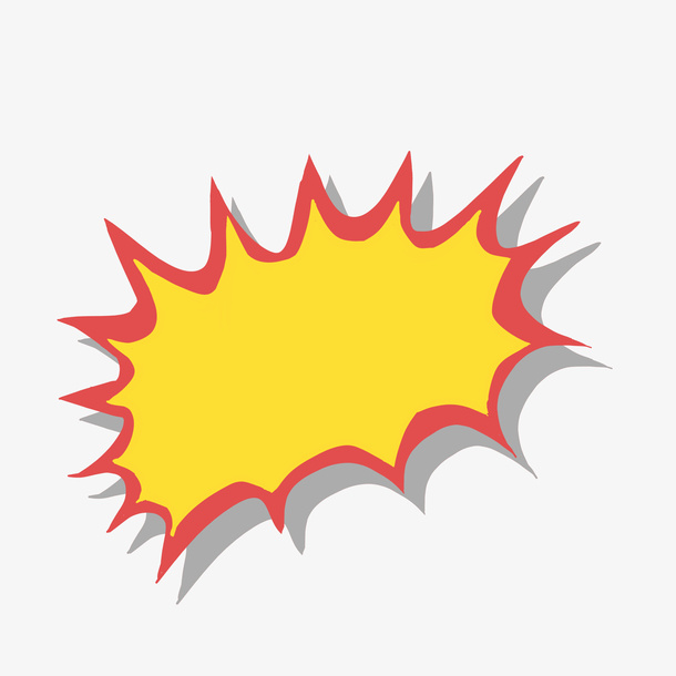 爆炸促销标签免抠