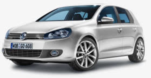 银色大众座驾免抠