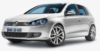 银色大众座驾免抠