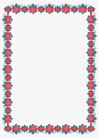 圣诞边框，圣诞节，圣诞氛围免抠