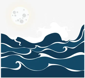 海上海浪免抠