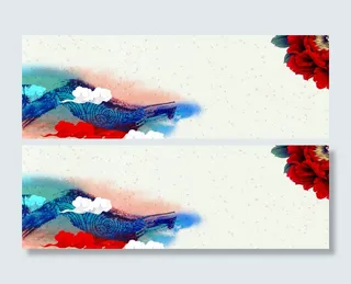 古风复古中国风海报背景高清