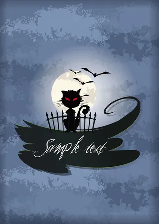 万圣节手绘创意海报设计高清