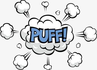 卡通艺术字 气体特效免抠