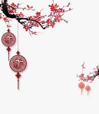 梅花中国风素材免抠