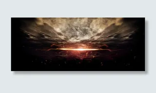 天空大气矢量背景素材