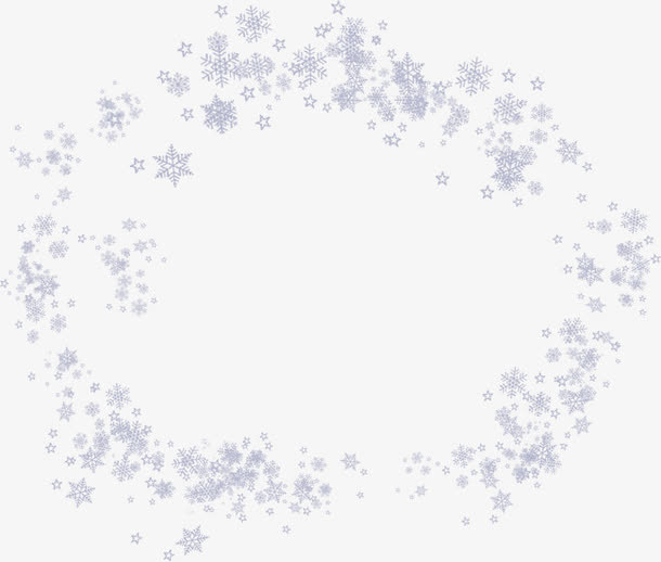 雪花免抠