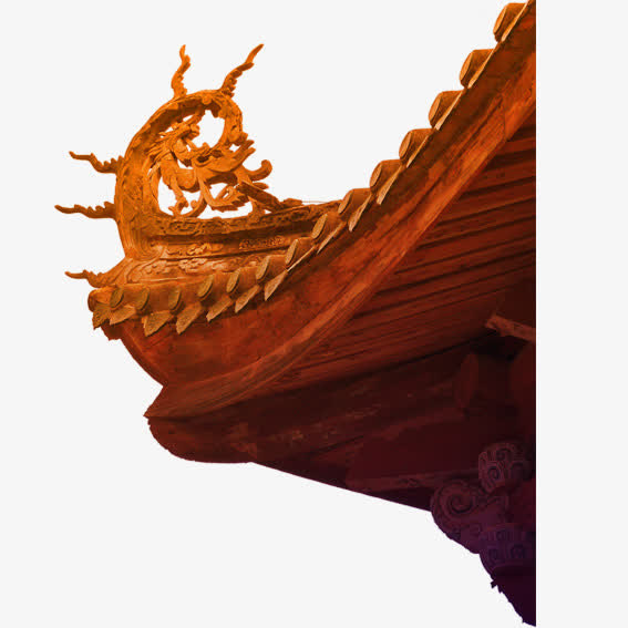 古建筑屋翎免抠