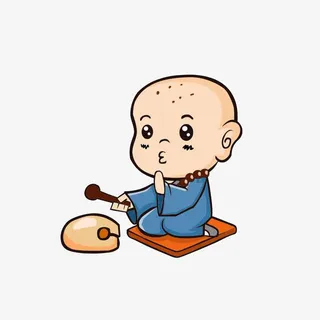 敲木鱼的小和尚免抠
