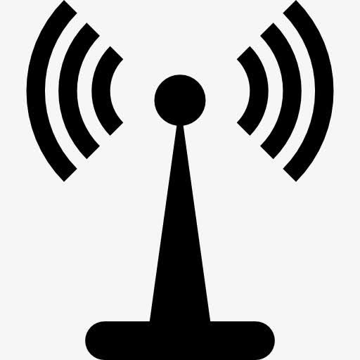 WiFi信号塔图标免抠
