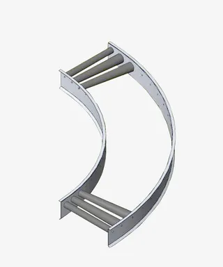 螺旋输送机90°免抠