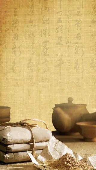 中医医药复古风格图片高清