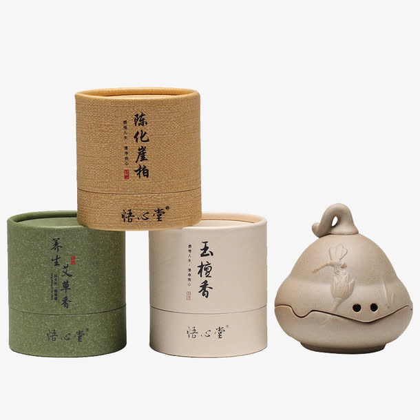 艾草香驱蚊香素材免抠
