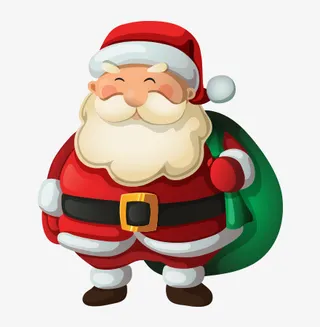 圣诞卡通元素9免抠